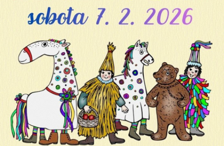 Masopustní průvod v sobotu 7.2.2026