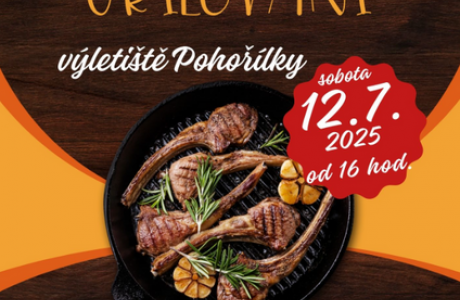 Pouťové grilování 12.7.2025 od 16:00 výletiště Pohořílky