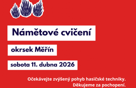 Námětové cvičení okrsek Měřín