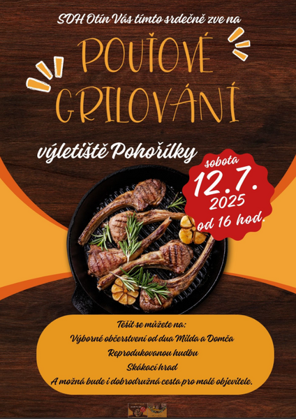 poutové grilování